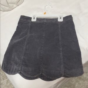 Grey altered state skirt